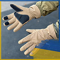 Зимние тёплые перчатки Soft Shell перчтаки софт шел утепленные, перчатки soft shell Койот (XL)