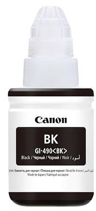 Оригінальна друкуюча голівка Canon Pixma G1400/G2400/G3400 Black QY6-8002 + Чорнило CANON GI-490 (0663C001), фото 4