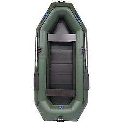 Надувний човен ПВХ Avalon А300 зелений. Купити надувний човен Авалон від заводу. Недорогі лодки для рибалки