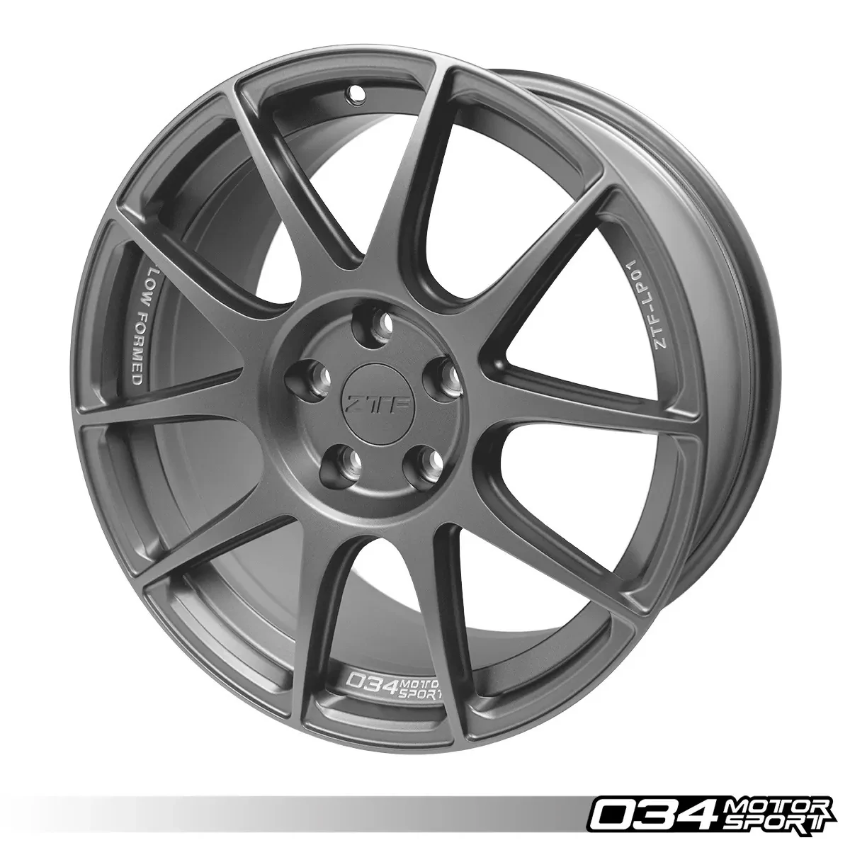 Литой диск 034motorsport ZTF-LP01, 18x8.5 ET45, 66.6/57.1MM, Anthracite/Bronze/Hyper Silver/Satin Black