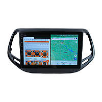 Штатна Магнітола Jeep Compass 2016-2019 на Android Модель XYAuto-5760-8octa-4G-DSP-CarPlay