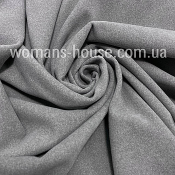 Трикотаж пума 260 г/м2 ширина 150 см Сірий