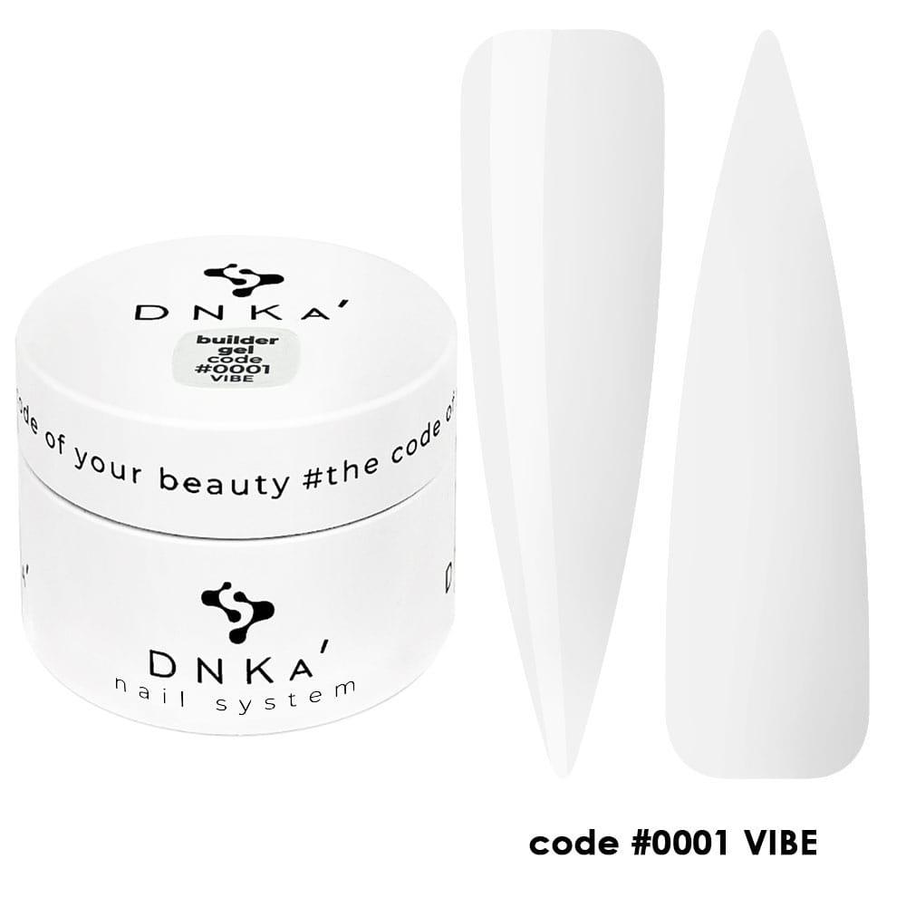 Гель для нарощування нігтів DNKa' Builder Gel 01 Vibe, 30 мл
