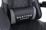 Комп‘ютерне крісло з карбоновими вставками CARBON Quattro Gaming 6 КОЛЬОРІВ НА ВИБІР Відмінна якість! НОВИНКА!, фото 9