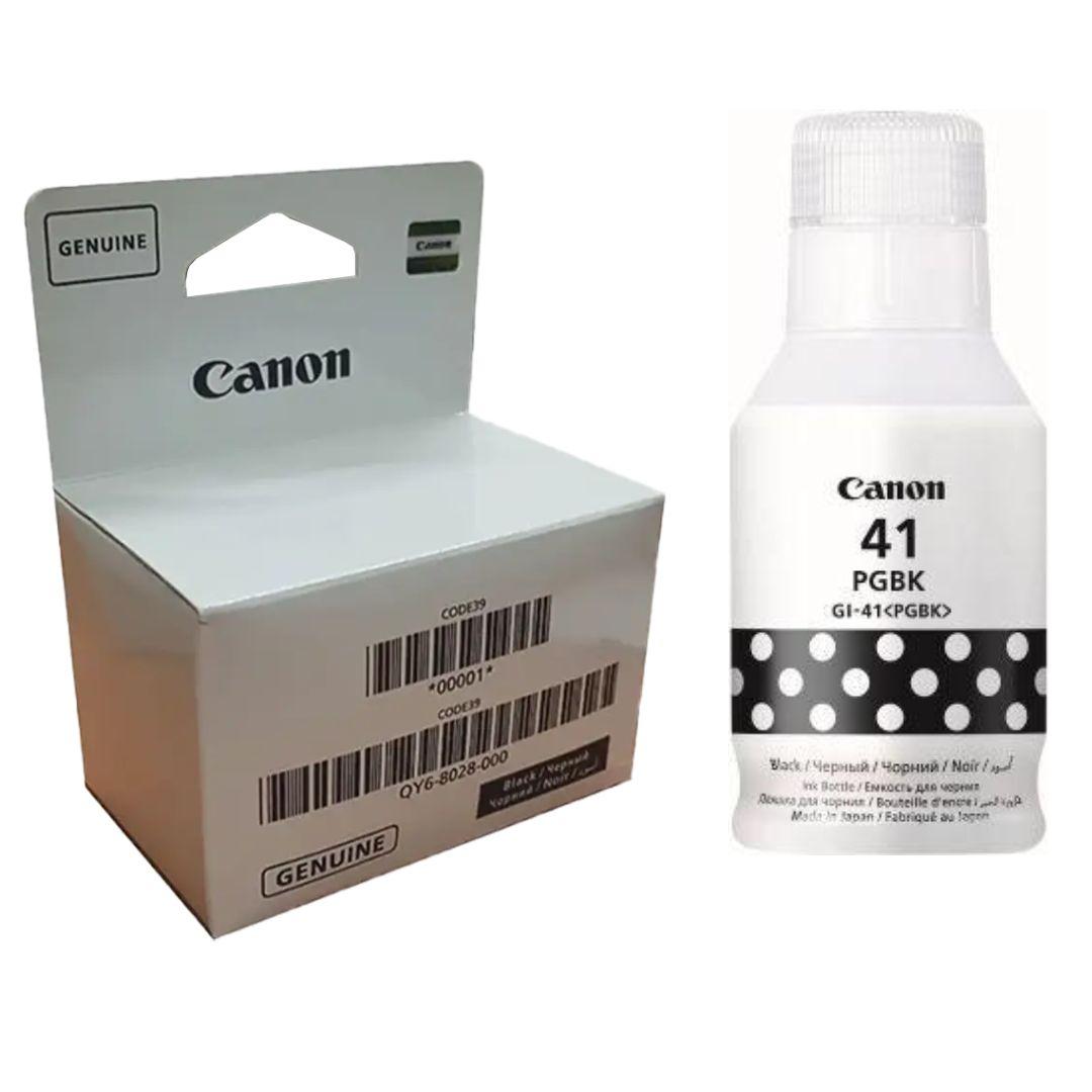 Друкуюча голівка Canon Pixma QY6-8028 Black G1420/G2420/G3420/G5040/G6040GM2040 + Чорнило Canon GI-41 Black