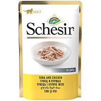 Schesir (Шезир) Tuna Chicken влажный корм для котов 85 г
