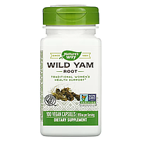 Wild Yam Root 425 мг Nature's Way 100 капсул