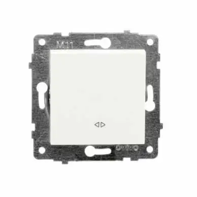 Механізм реверсивного вимикача Horoz GRANO білий 600-000201-214, фото 1