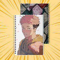 Зошит 48 арк. на пружині у клітинку Jujutsu Kaisen 003