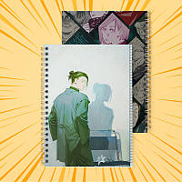 Зошит 48 арк. на пружині у клітинку Jujutsu Kaisen 006