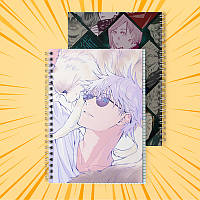 Зошит 48 арк. на пружині у клітинку Jujutsu Kaisen 009