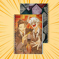 Зошит 48 арк. на пружині у клітинку Jujutsu Kaisen 010