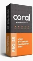 CORAL PRO 25 Клей для теплоизоляционных плит