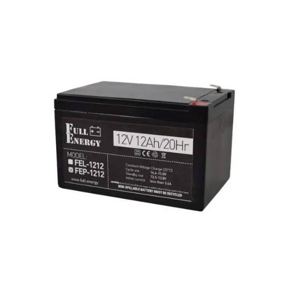 Акумулятор для сигналізації Full Energy FEP-1212, 12 Ah/12V