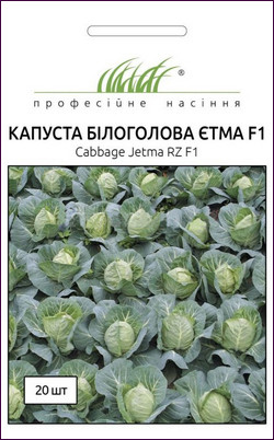 Капуста білокачанна Етма F 1 20 шт (насіння капусти)