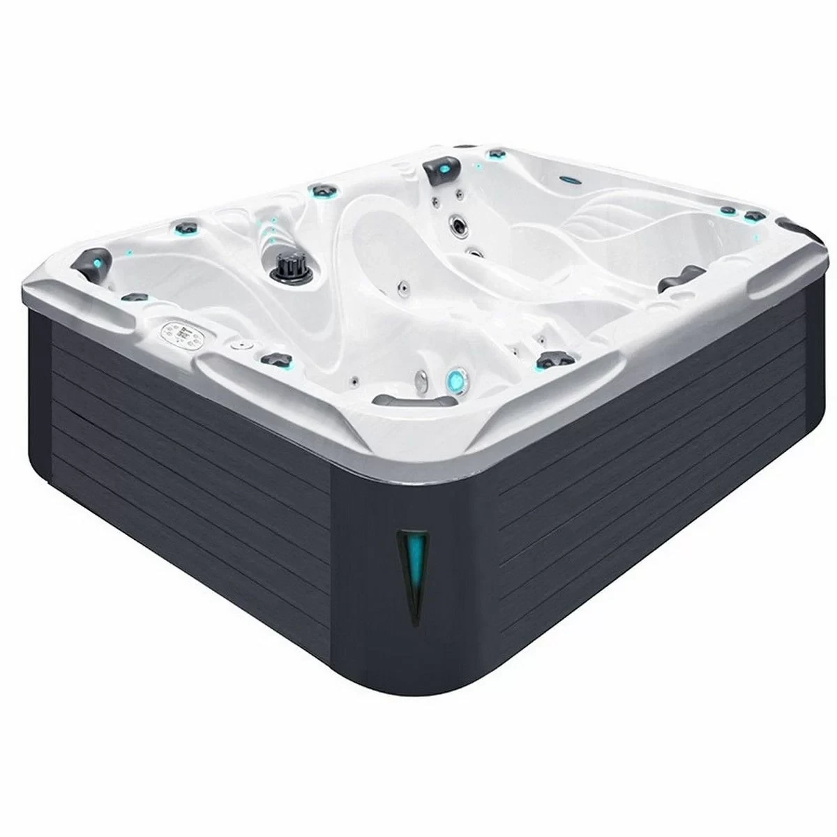 Гідромасажний басейн Passionspas Desire (278х228х91 см), Сріблясто-білий