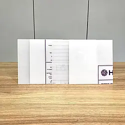 Пластина для кап 1.0 мм тверда 125 * 125 мм