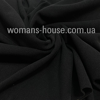 Трикотаж пума 260 г/м2 ширина 150 см Чорний