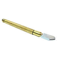 Стеклорез масляный роликовый с металлической ручкой 16см PMT-059 bt