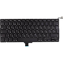 Клавіатура для ноутбука APPLE MacBook Pro 13" A1278, 2009-2012 чорний, без фрейму
