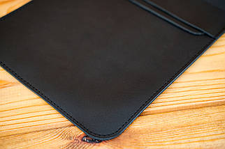 Чохол для iPad Дизайн №25 з натуральної шкіри колір Чорний, фото 3