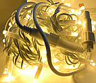 Вулична гірлянда PRO бахрома ICICLE 3х0,8м 100LED IP44 теплий білий,  Flash мерехтіння білий дріт, фото 9