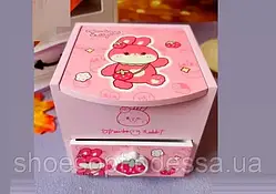 Дитяча скринька Зайчик рожевий