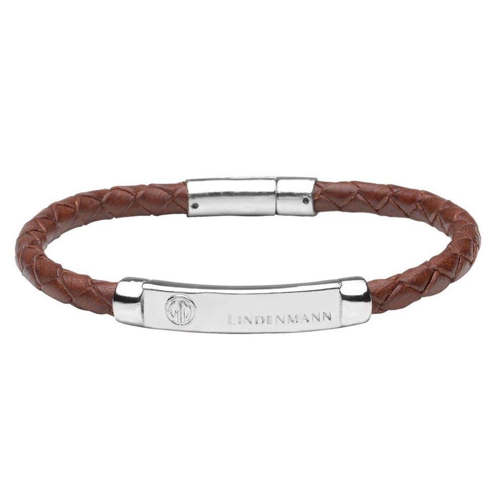 Браслет шкіряний чоловічий Lindenmann 1620 Коричневий (1163)
