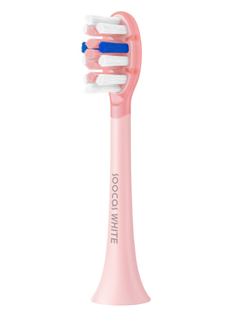 Насадка для зубної щітки Soocas toothbrush head for D2 / D3 рожева