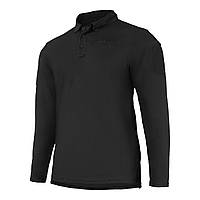 Рубашка поло тактическая Mil-Tec Tactical Quickdry Black D/R XXXL