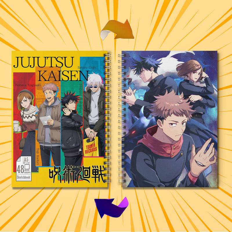 Скетчбук Аниме Jujutsu Kaisen
