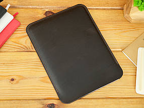 Чохол для iPad Дизайн №1 з натуральної шкіри колір Шоколад, фото 4