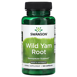 Wild Yam Root Swanson 100 капсул