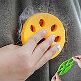 Силіконова лапка для збору вовни 2 шт липкий вкладиш у пральну машину, фото 6