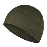 CamoTec шапка BEANIE AIR STRETCH Olive, флисовая теплая шапка, шапка на зиму, мужская шапка, тактическая шапка