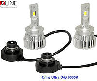 Qline Ultra D4S 6000K 65W светодиодные автомобильные LED лампы 9000Lm (2 шт.)