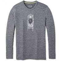 Термокофта Smartwool Men's Merino Sport 150 Old Man Winter Long Sleeve Tee Medium Gray Heather S Smart Wool