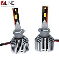 QLINE ULTRA +200% H1 6000K 110W 11000Lm светодиодные автомобильные LED лампы CAN-BUS (2 шт)