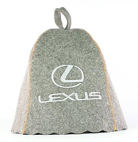 Лазнева шапка Luxyart Lexus One size сірий (LA-957) IB, код: 7784859
