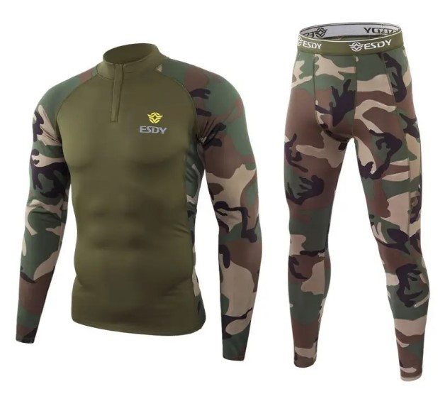 Термобілизна комплект тактична чоловіча ESDYa1731 MULTICAM 2XL, фото 1