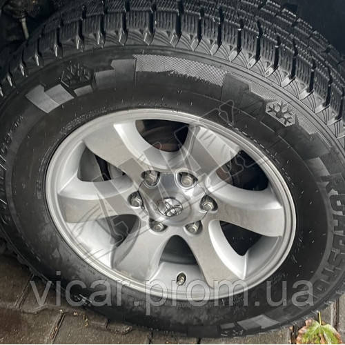 Заглушки колпачки в диски с логотипом Toyota Land Cruiser Prado 120 (2003-2008) - фото 1 - id-p1138827804