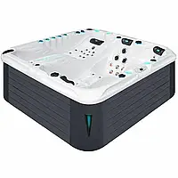 Гидромассажный бассейн Passionspas Euphoria Mighty Wave (230x230x91 см), Серебристо-белый