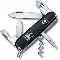 Складной нож Victorinox Spartan Ukraine 91 мм Козак с саблями Черный (1.3603.3_T1110u)