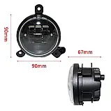 Протитуманні фари, ДХО LED DRL Lada Пріора і інші, двоколірні жовтий-білий (управління однією кнопкою), фото 2