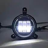 Протитуманні фари, ДХО LED DRL Lada Пріора і інші, двоколірні жовтий-білий (управління однією кнопкою), фото 7