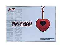 Массажер миостимулятор для шеи neck massager xl-2309 в виде сердца