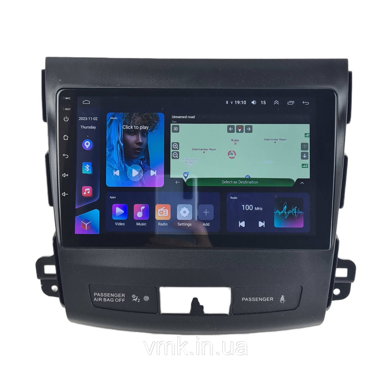 Андроїд Магнітола Mitsubishi Outlander 2006-2014 - 4G XyAuto 8core DSP Sound CarPlay Android