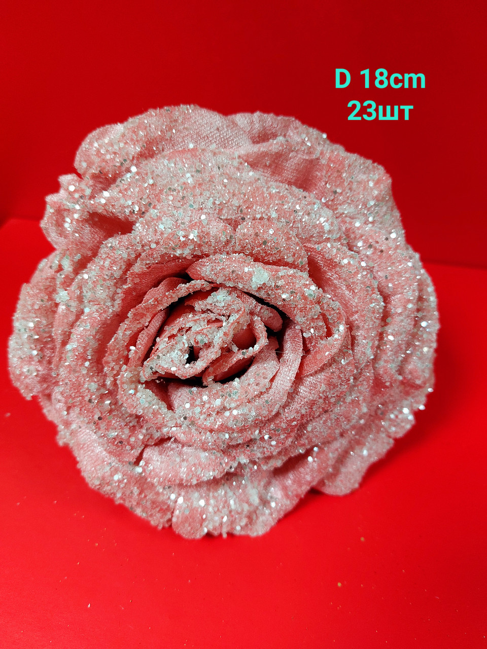 Троянда на кліпсі 18 см, фото 1