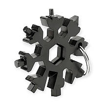 Універсальний гайковий ключ мультитул SNOWFLAKE WRENCH TOOL Сніжинка 18 в 1, фото 3