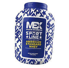 Сироватковий Протеїн холодної фільтрації American Standard Whey Mex Nutrition 2270г Капучино (29114004)